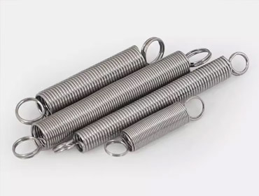 Material selection and usage scenarios for extension springs