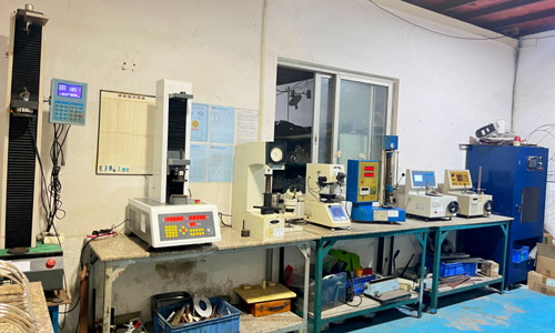 Various testing equipment